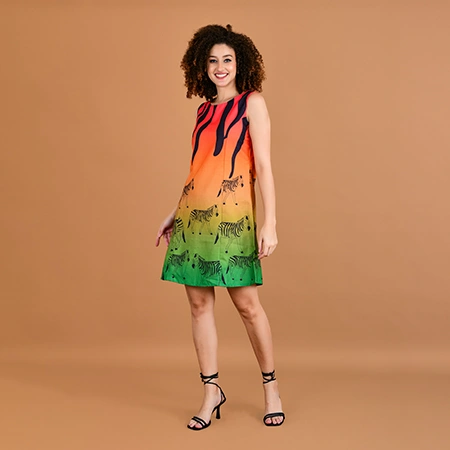  Professional Modeling Photoshoot for A-Line Dress